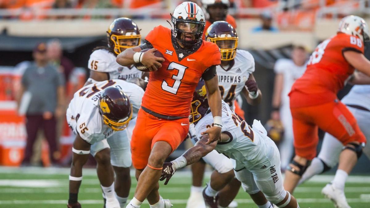 College Football Top 25 Scores, Highlights, Games Today: Oklahoma State, Pitt Earn Hard-fought Week 1 Wins